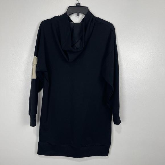 Hoodie & Pants Tracksuit Set Black & Pale Green Size M - Picture 4 of 14